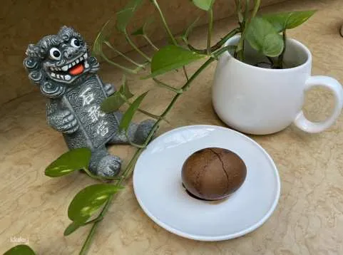 [In-depth Kinmen] Kinmen Handicrafts | DIY Fengshizi canvas bag painting ∙ Medicinal egg set meal
