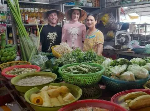 [Half Day] Private Cooking Class & Bamboo Round Boat Tour