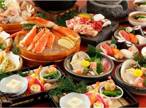 Hokkaido Gourmet｜Hokkai Fish Susukino Branch｜5 kinds of seafood course