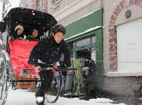 Hokkaido Otaru Private Tour | EBISUYA's Rickshaw Experience | 30/ 60 /120 min